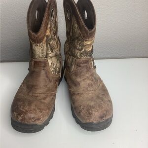 Magellan Outdoors Survival Camo Pull‑On Boots — Rugged & Ready